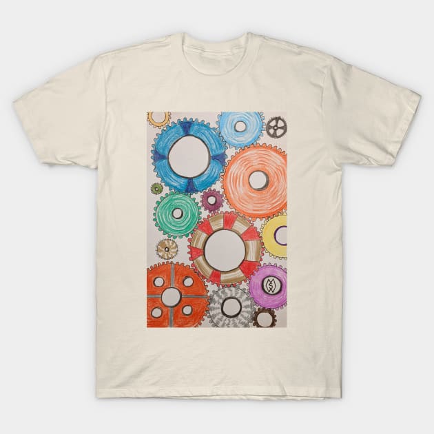 Gears in Motion T-Shirt by Matt Starr Fine Art